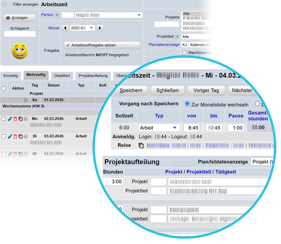 argedata Arbeitszeiterfassung